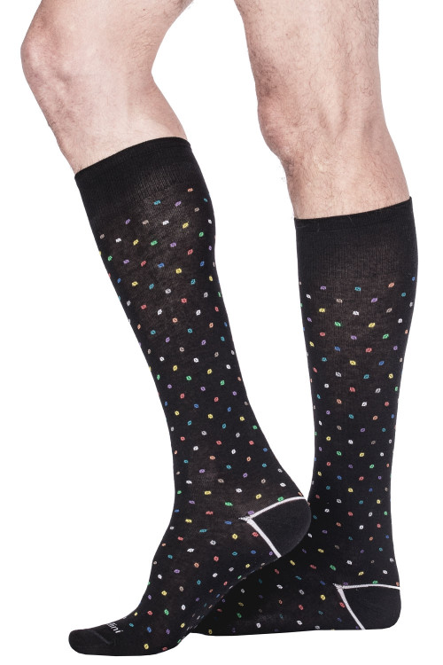 PIN DOTS LONG SOCKS