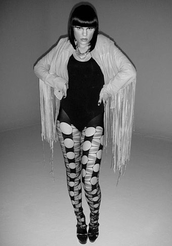 Jessie J wears Emilio Cavallini Tights